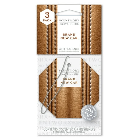 Scentworx Brand New Car Hang Tag, 3 Pack