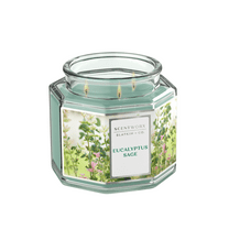 Scentworx 14.5 oz Eucalyptus Sage 3-Wick Jar Candle by Slatkin & Co