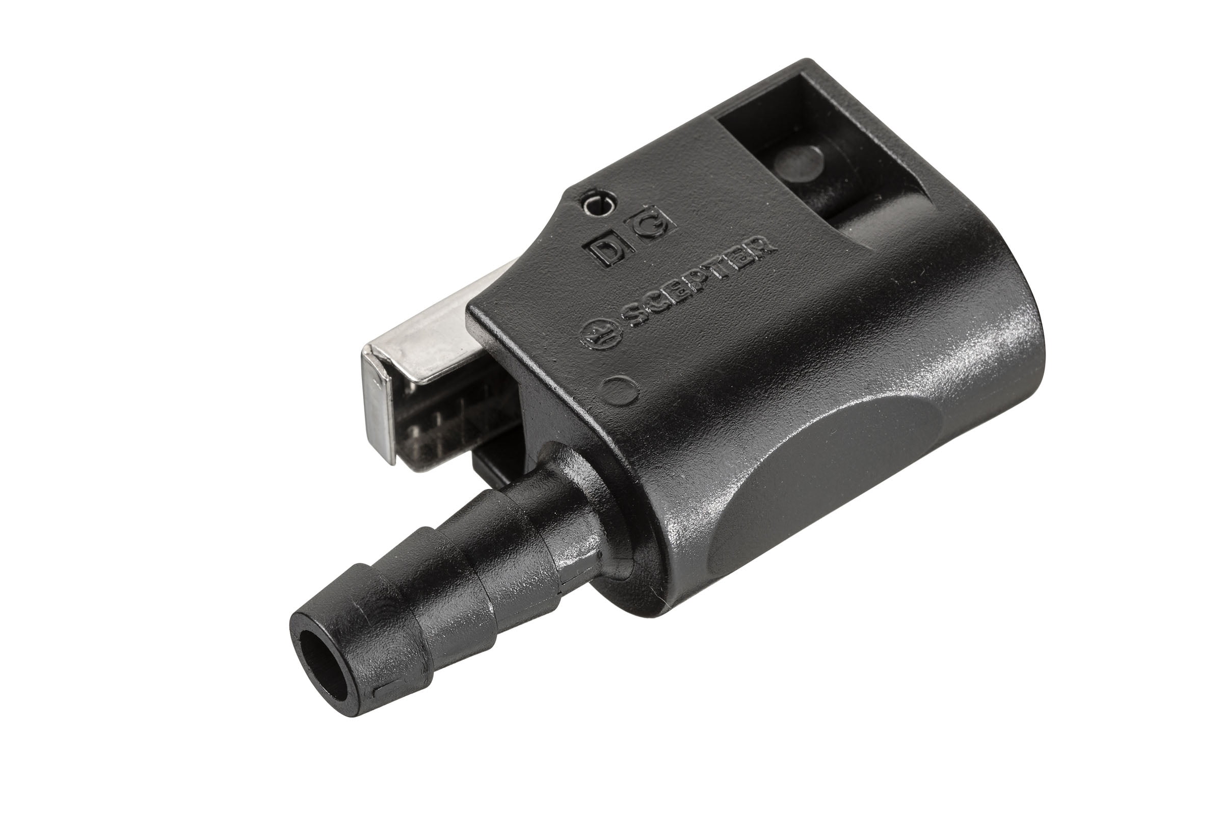 Scepter 05791, Mercury Boat Fuel Line Engine/Tank Connector, 3/8 in. Female Engine Connector, Boat Accessory