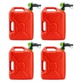thumbnail image 1 of Scepter SmartControl Dual Handle Gas Container Jug, 5 Gal, 2 Pack, Red, 1 of 11