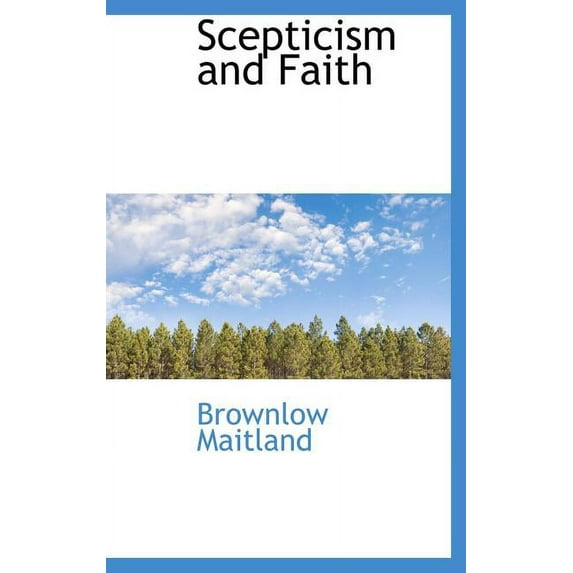 Scepticism and Faith Hardcover