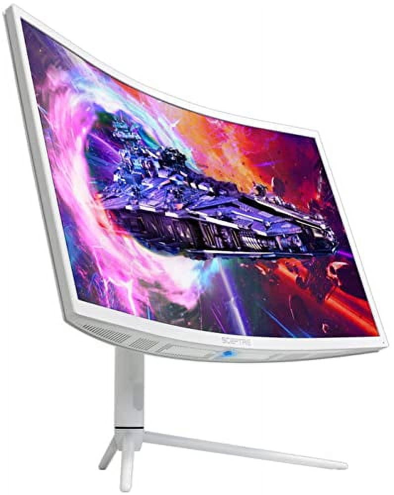 Sceptre 27" Curved Nebula White QHD 2K Monitor 2560 x 1440p up to 165Hz
