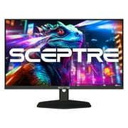 Sceptre 27-inch IPS Eye Care Monitor 100Hz DisplayPort HDMI and USB-C 100% sRGB Build-in Speakers, E275W-FP100T 2024