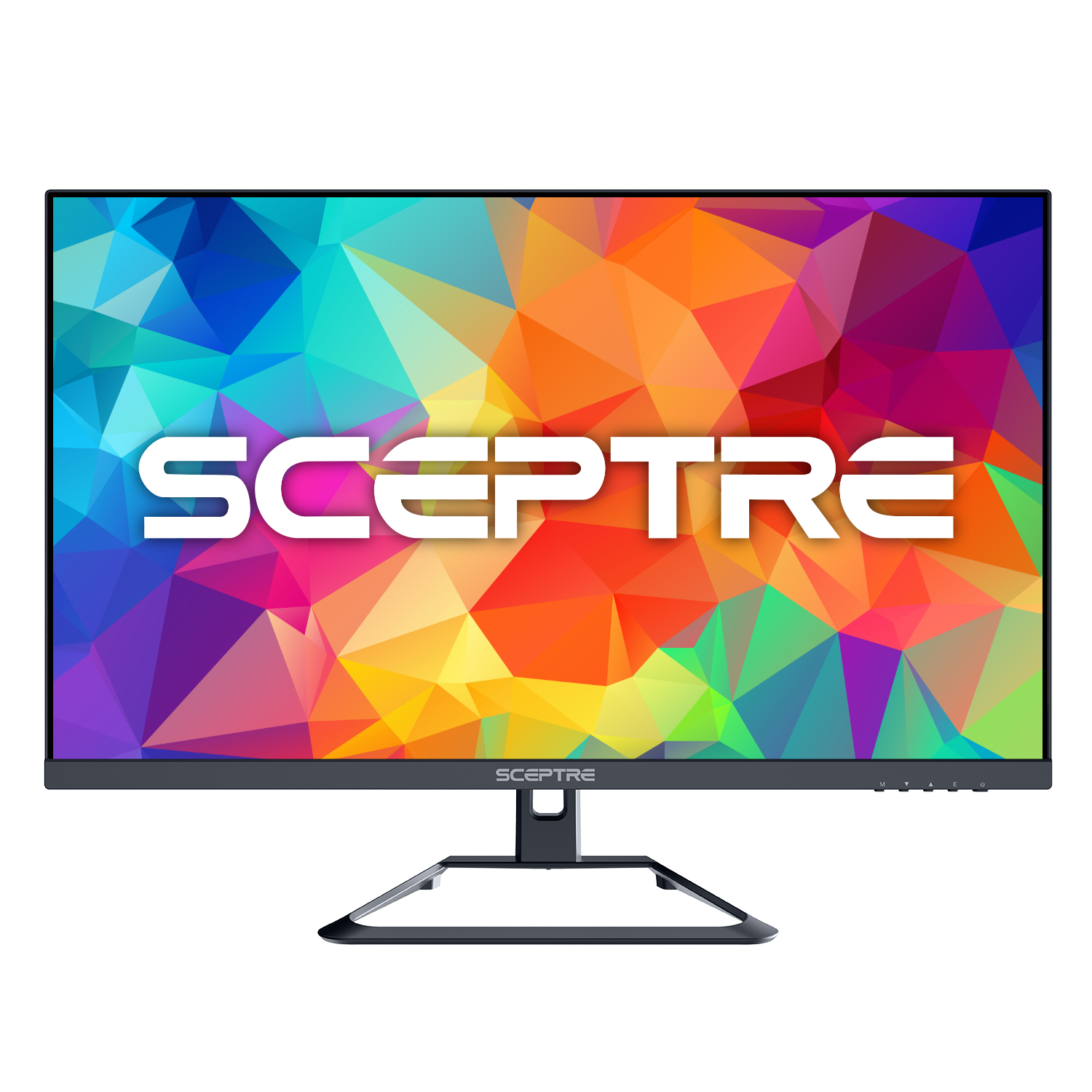 Sceptre 4K IPS 27" 3840 x 2160 UHD Monitor up to 70Hz DisplayPort HDMI 99% sRGB Build-in Speakers, Machine Black (U275W-UPT) - image 1 of 7