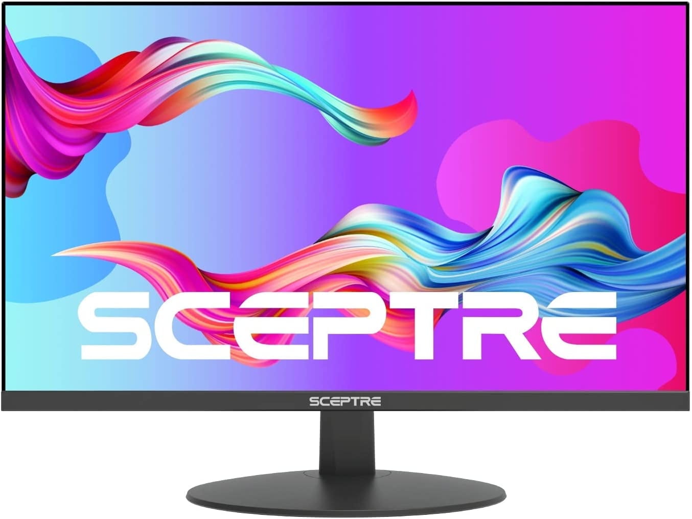 Sceptre E248W-FPT 24" 1080p IPS Computer Monitor with HDMI, VGA, Built-in Speakers, Black