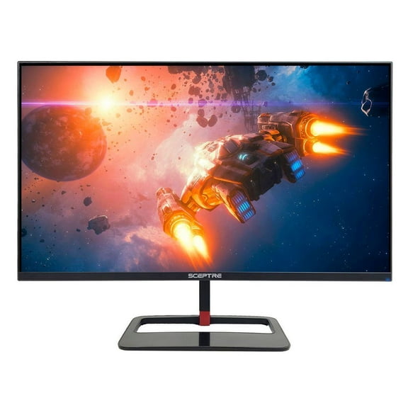 Sceptre IPS 27 Inch 2K 2560 x 1440p QHD 75Hz DisplayPort HDMI 99% sRGB Build-in Speakers Machine Black (E275W-QPT)