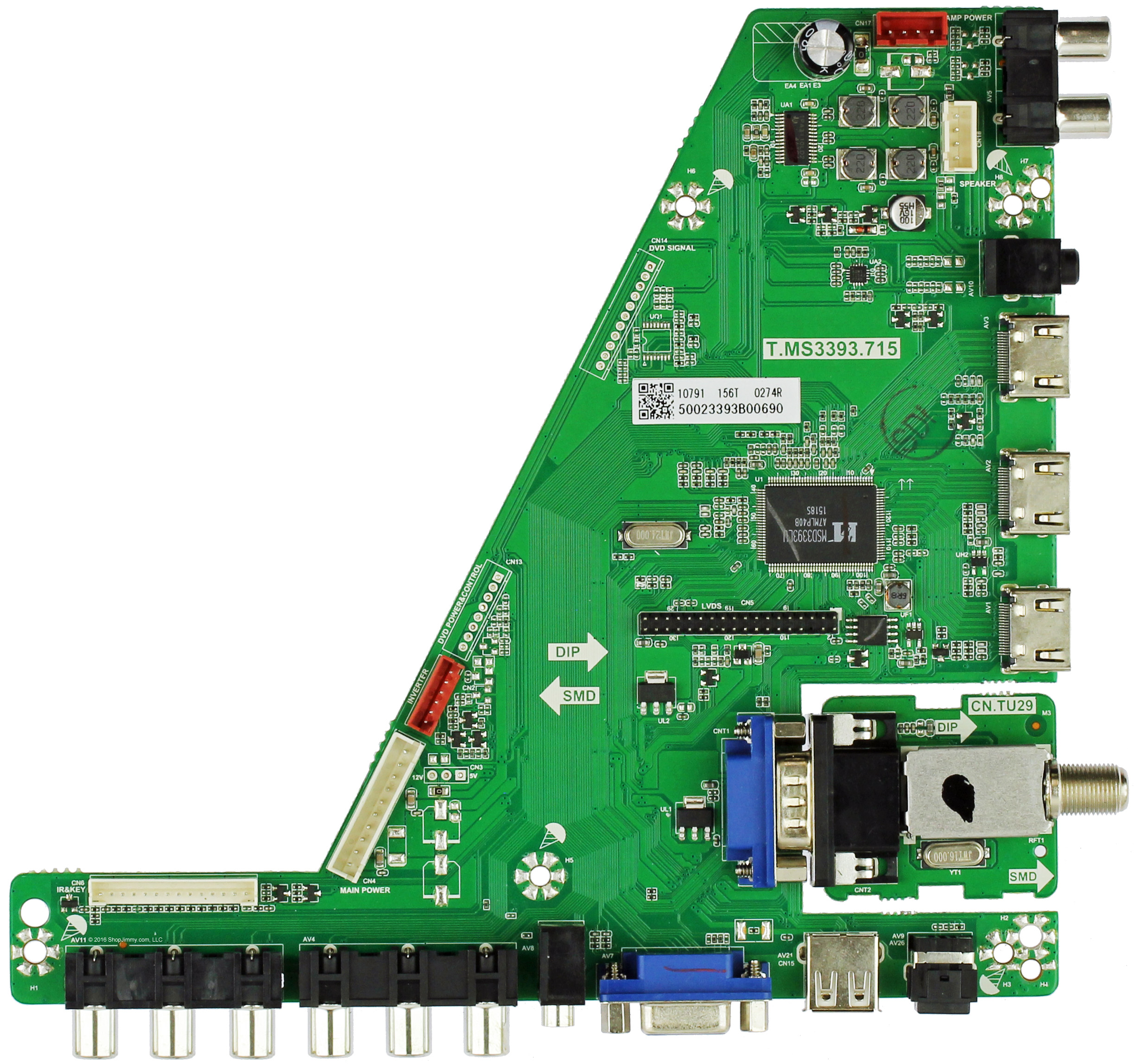 Sceptre Main Board for X505BVFMQC (X505BVFMQC8LJAV93BA Version ONLY