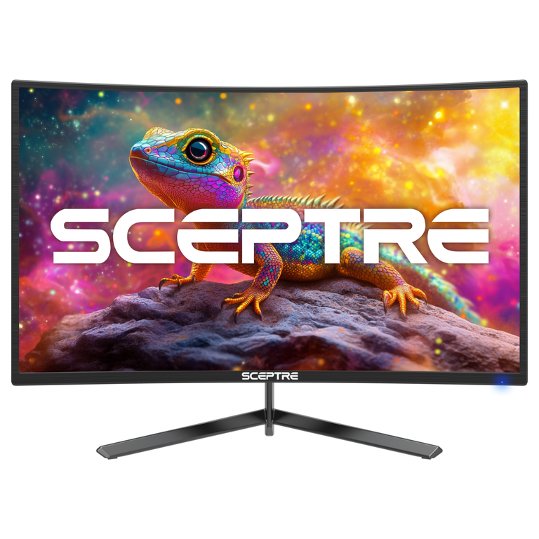 ぬ18【美品】24インチ湾曲ゲーミングモニター SCEPTRE C249W Sceptre, Gaming Monitor, 24-inch, 180Hz, Curved, HDMI DP - Walmart.com