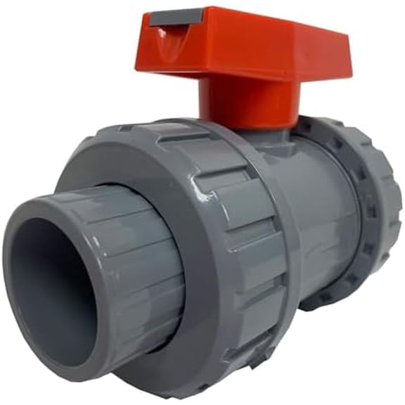 Sch 80 CPVC 3 Inch True Union Ball Valve, Socket$$Plumbing & HVAC