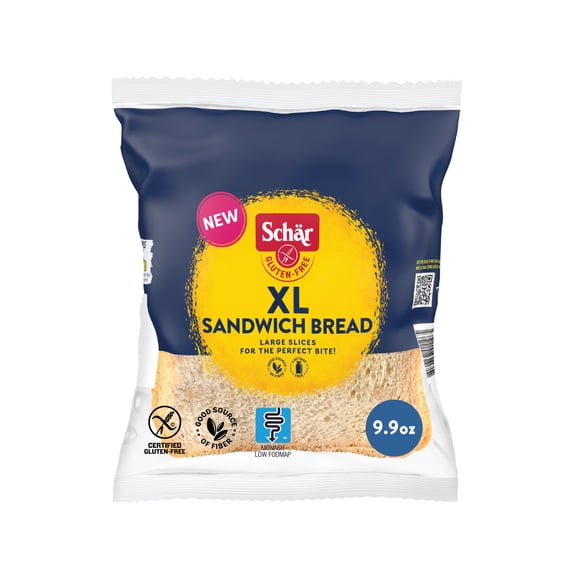 Schr Gluten-Free XL Sandwich Bread 9.9 oz, Large Slices