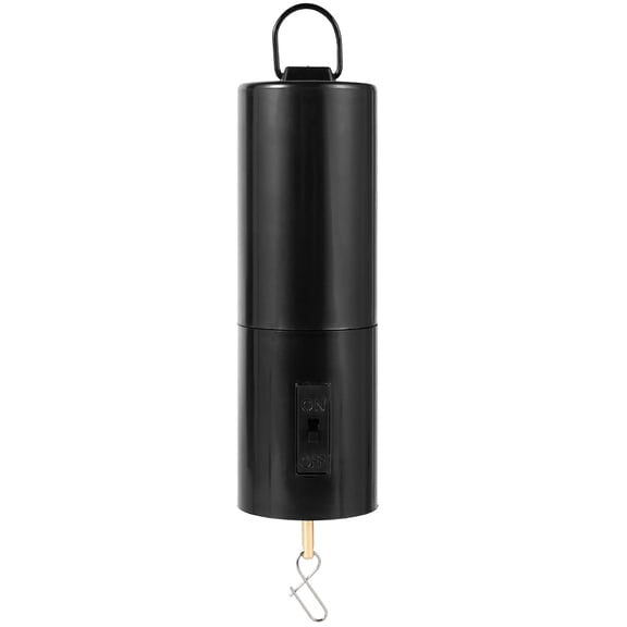 SchSin Hanging Rotating Motor Plastic Battery Powered Wind Spinner Motor with 6 Pounds,Black
