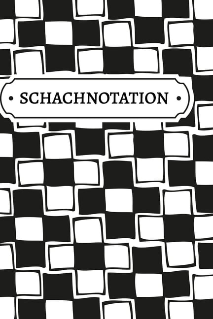 Schachnotation: Schach Turnier Block und Schach Notizblock für