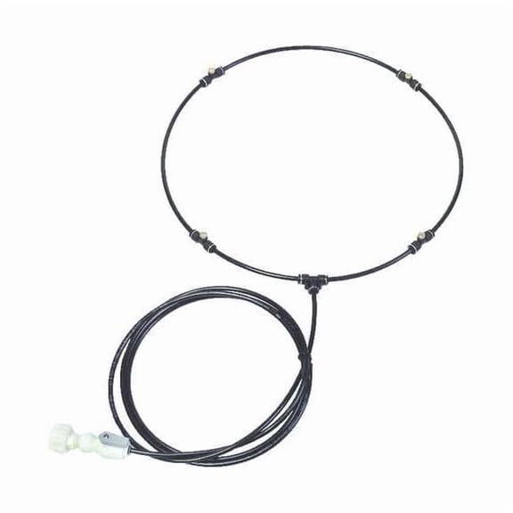 Misting Ring Kit, 18 in Blade Dia, Polyethylene, Black MKLP24SO-4B