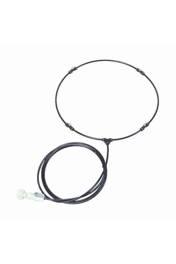 Misting Ring Kit, 18 in Blade Dia, Polyethylene, Black MKLP24SO-4B