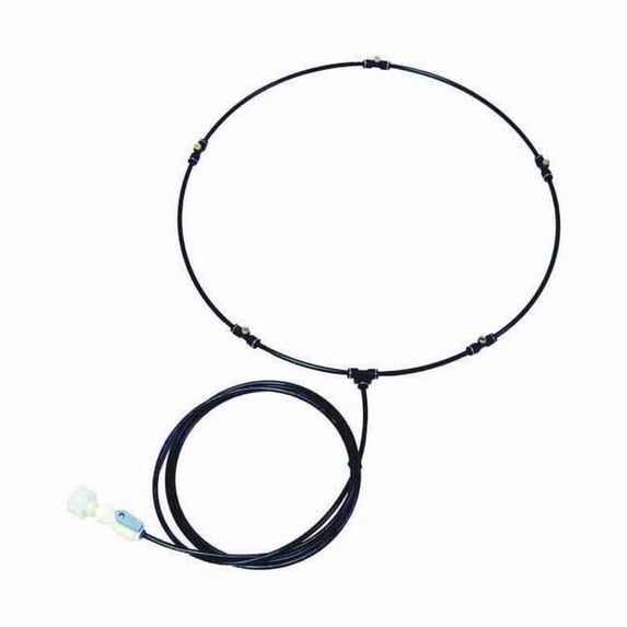 Schaefer Misting Ring Kit, 22 in Blade Dia, Polyethylene, Black MKLP30SO-5B