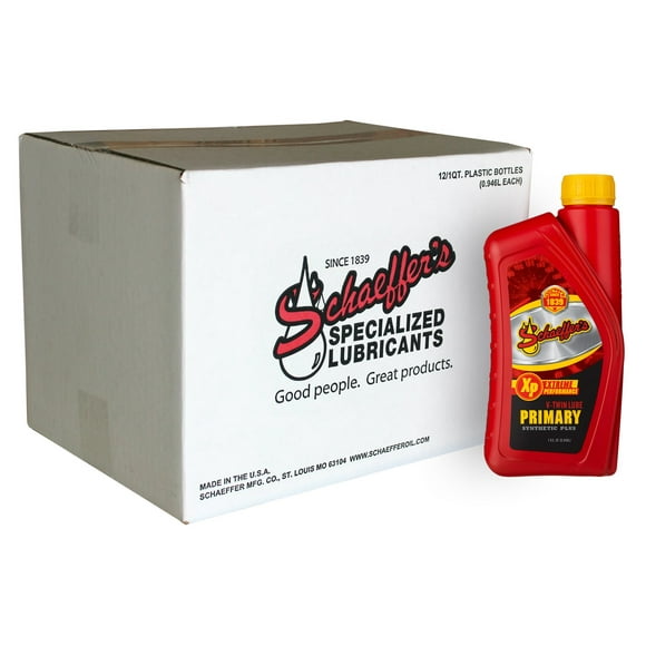 Schaeffer Manufacturing Co. 024030-012 Extreme Performance V-Twin Primary Lube, 1-Quart Bottle (Pack of 12)
