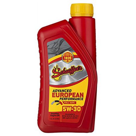 Schaeffer Manufacturing Co. 8007-012S Advanced European Performance Full SAPS 5W-30 Oil, 1 Quart