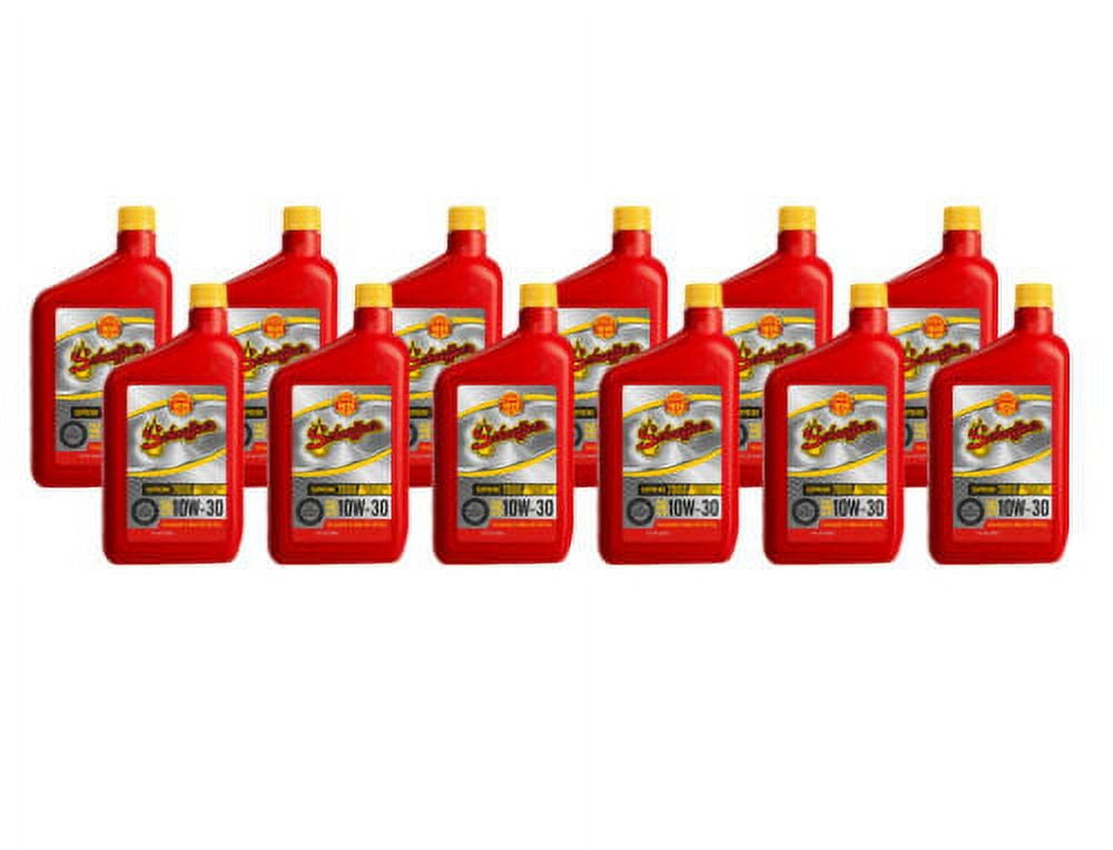 Schaeffer Oil Supreme 703 7000 Synthetic Plus Engine Oil 10W-30 - 1 DOZEN