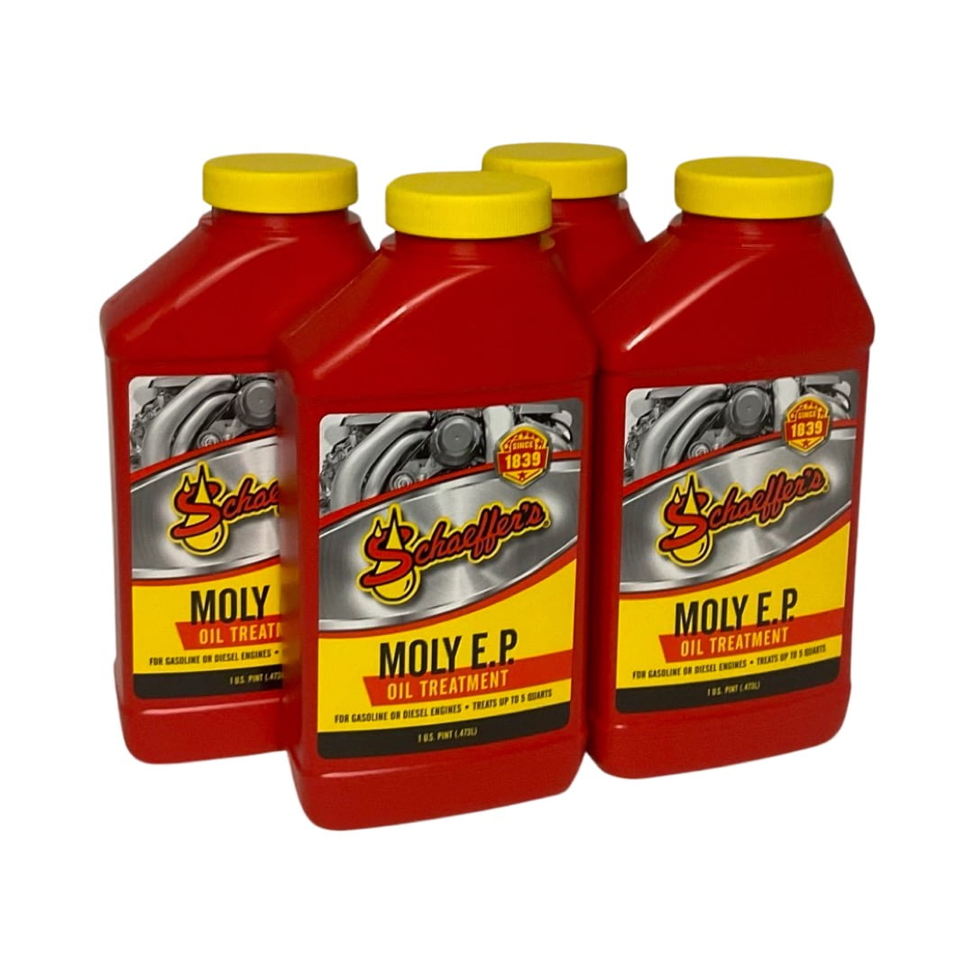 Schaeffer's 0132 4 Pack Moly E.P (Extreme Pressure) Oil Treatment for
