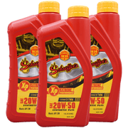 Schaeffer s 0707-012 Extreme V-Twin 20W-50 Synthetic Plus Racing Oil, 3 Quarts