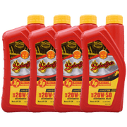 Schaeffer s 0707-012 Extreme V-Twin 20W-50 Synthetic Plus Racing Oil, 4 Quarts