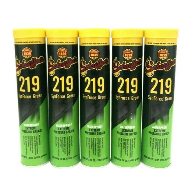 Schaeffer's 2195 PACK Synforce Green Synthetic Wheel Bearing