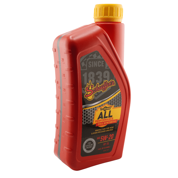 Schaeffer's 6520 SynShield Full Synthetic  5W-20 Gasoline Engine Oil, 1 Quart