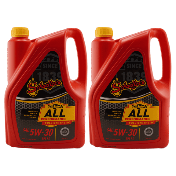 Schaeffers 6530-006 SynShield Full Synthetic 5W-30 Gasoline Engine Oil, 2 Gallons