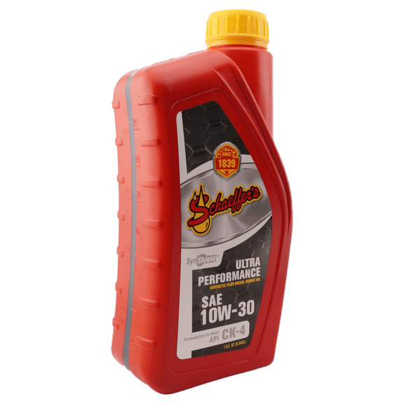 Schaeffer's 722 SynShield Ultra Performance 10W-30 Diesel Engine Oil, 1 Quart