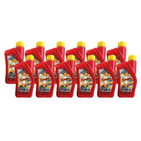 Schaeffer's Oil 709 Supreme 7000 Racing Motor Oil SAE 10W-30 - 12 Quarts