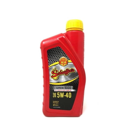 Schaeffer's Oil 9000 SynShield OTR Plus Full Synthetic 5W-40 Motor Oil 1 Quart