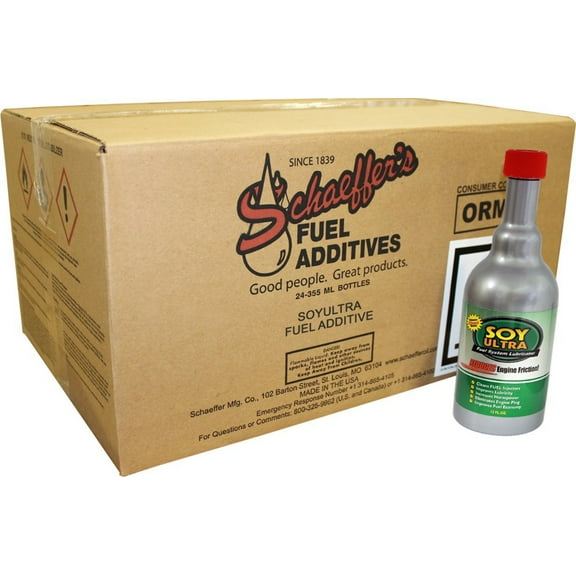 Schaeffers SoyUltra Multi-Functional Gasoline Additive | (24) 12oz Bottles
