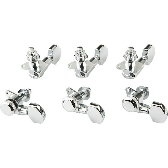 Schaller M6 Locking Tuners 3x3 Chrome Finish