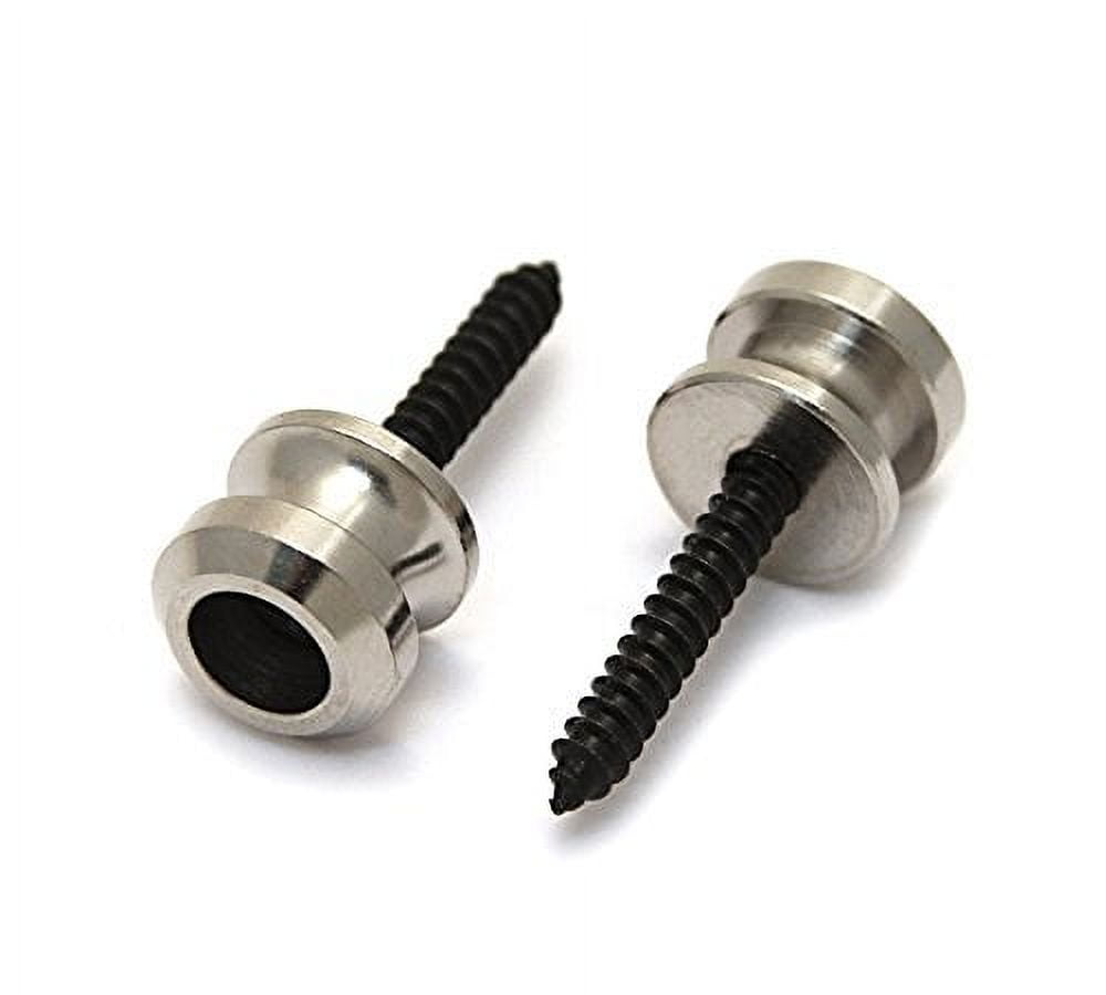 Schaller Replacement Guitar Strap Lock Buttons (2) Nickel