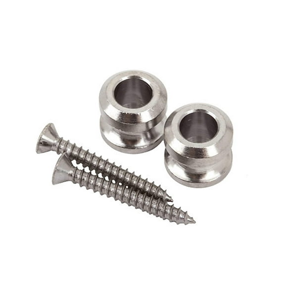 Schaller Style Strap Buttons for Strap Lock System in Nickel