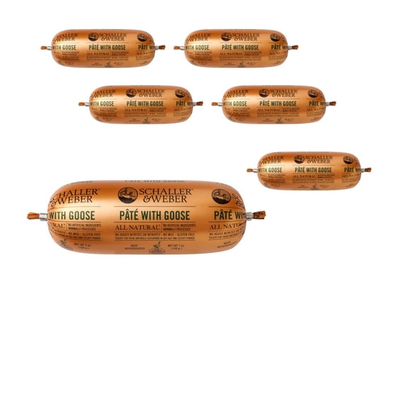 Schaller & Weber, Pate with Goose (6 pack)