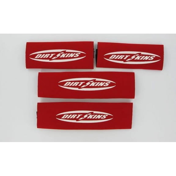 Schampa DSFRKSKN01-3 Dirt Skins - Fork Skins - Red