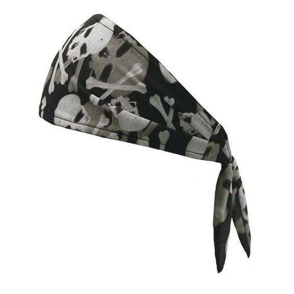 Schampa & Dirt Skins Old School Bandana (One Size Fits Most, Skull and Crossbones)