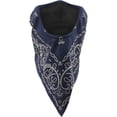 thumbnail image 1 of Schampa Facefit Facemask Navy Paisley (OSFM, Blue Navy Paisley), 1 of 1