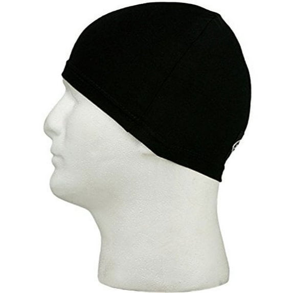 Schampa Stretch Skull Cap Black Sklcp002-0 Helmet Liner Biker Beanie
