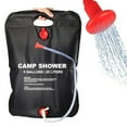 thumbnail image 1 of Schanno Camping Shower, 5 Gallon/20L Portable Solar Heating Shower Bag for Outdoor Beach Swimming Traveling Hiking, Black, 1 of 9
