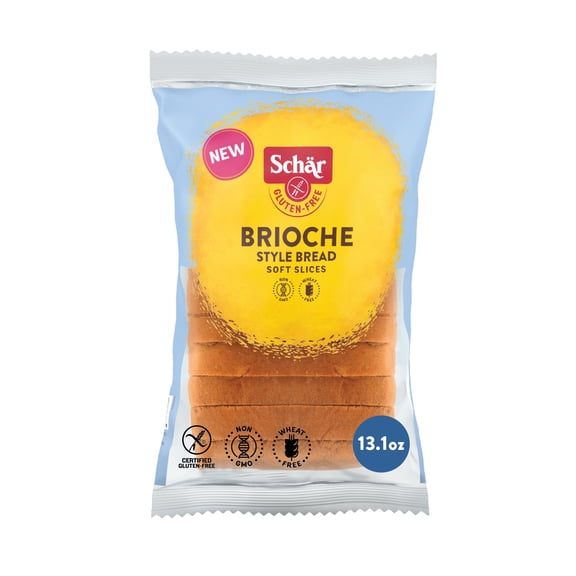 Schr Gluten-Free Brioche Bread, 13.1 oz  Soft, Sweet, Delicious Brioche-Style Loaf