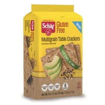 Schar Gluten Free Multigrain Table Crackers, 1.2 oz, 6 Count