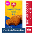 thumbnail image 1 of Schar Gluten Free Snickerdoodle Soft Baked Cookies, Gluten Free Cookies, 7.4 oz, 1 of 9