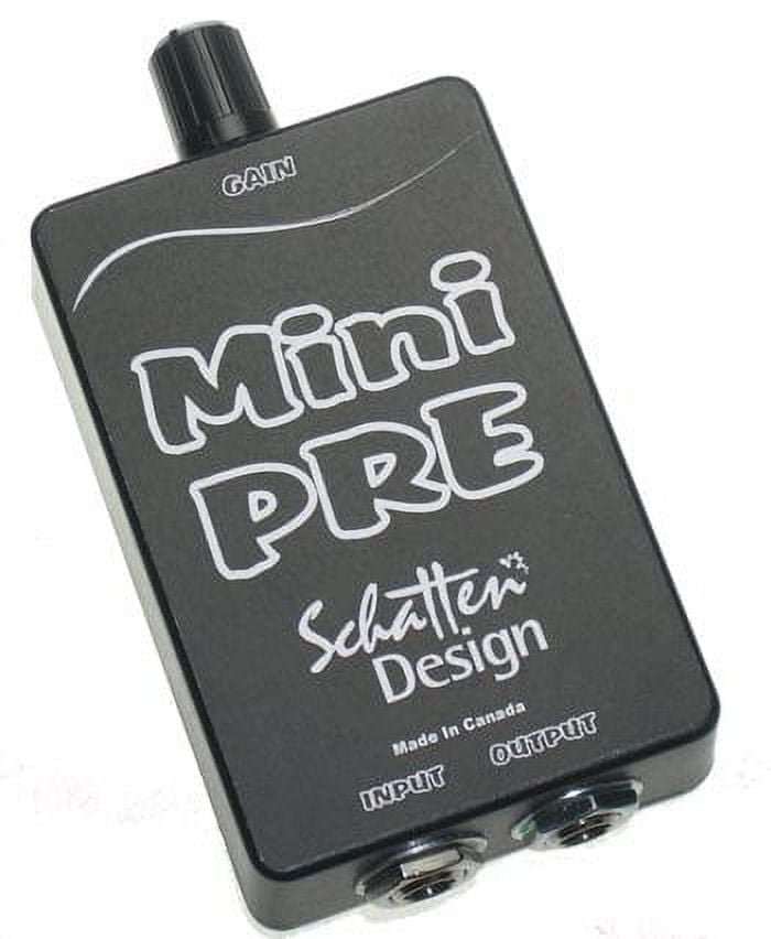 Schatten Mini Pre Belt-clip Guitar/Instrument Preamp with Volume