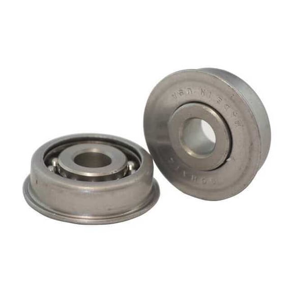 Schatz Bearing Unground Flange Rad Ball Brng,1/2in Bore AF3244