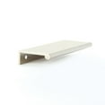 thumbnail image 1 of Schaub And Company 10021-PN Baker 4" Center To Center Solid Brass 5-1/4" Long Finger Tab, 1 of 2
