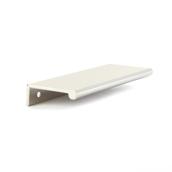 Schaub And Company 10022-PN Baker 5" Center To Center Solid Brass 6-1/4" Long Finger Tab