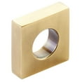 thumbnail image 1 of Schaub And Company 10030-VB Cafe Modern Square 1" Open Ring Slot Cabinet Knob / Drawer, 1 of 5