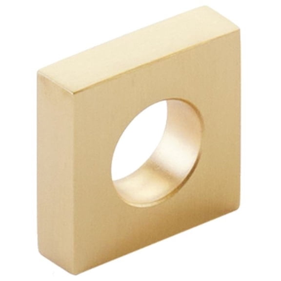 Schaub And Company 10030 Cafe Modern Square 1" Open Ring Slot Cabinet Knob / Drawer Knob -